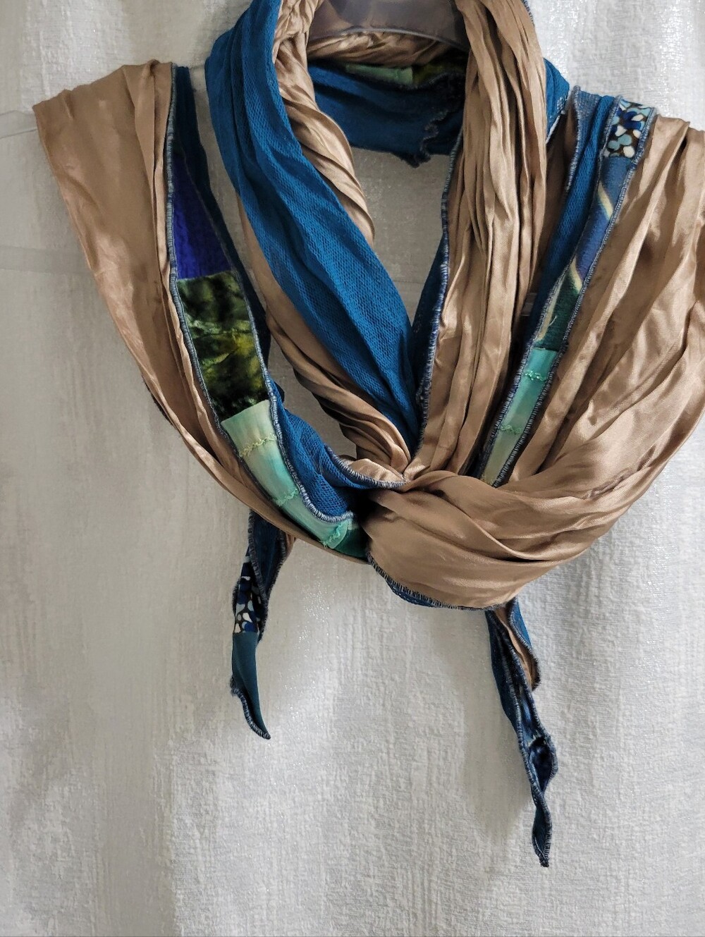 Unique Women’s Silky Wrap Scarf - Versatile Accessory Made In Montreal